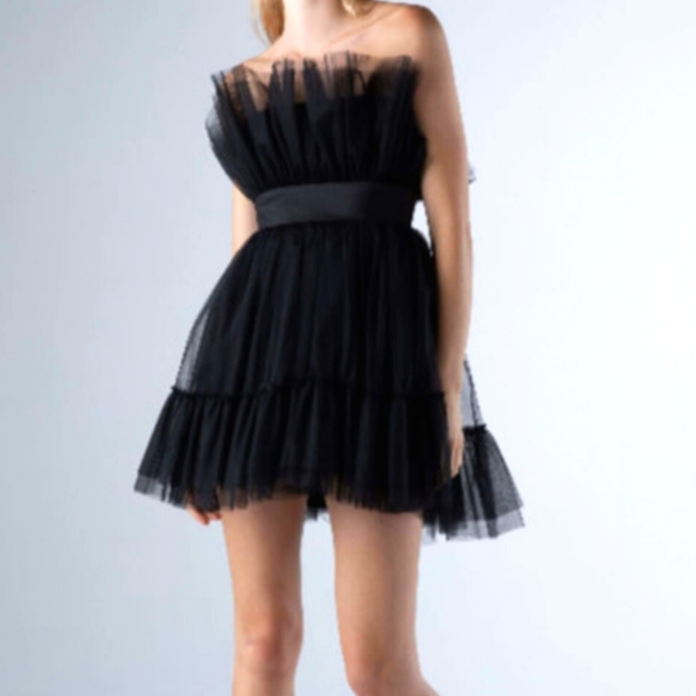 Dance & Marvel Fun And Formal Tulle Mini Dress NWT Size Size Large.